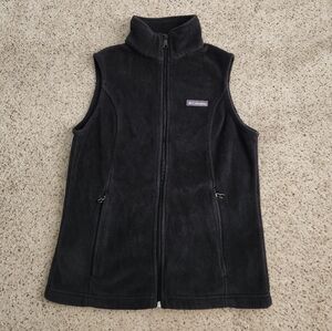 Columbia Black Fleece Vest